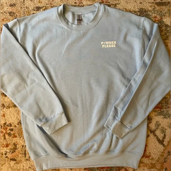 Gildan Unisex Fleece-back Snowboard Sweatshirt - Picture 2 of 6